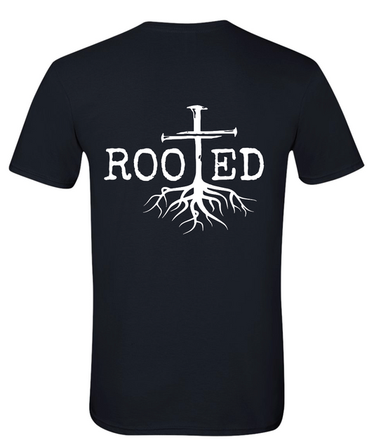 Rooted (On Back) Gildan Softstyle T-Shirt