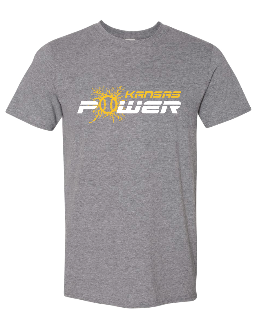 Kansas Power Gildan Softstyle T-shirt