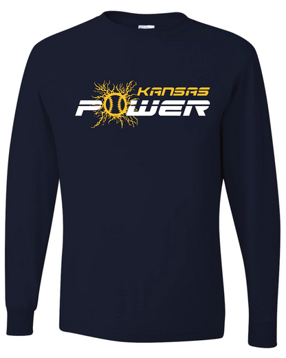 Kansas Power Long Sleeve T-Shirt