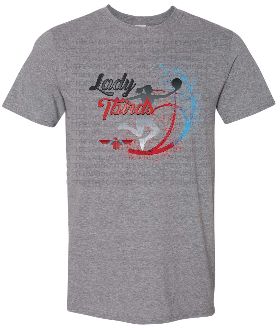Lady Tbirds Basketball Gildan Softstyle T-Shirt