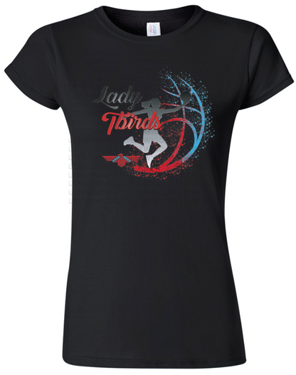 Lady Tbirds Basketball Womens Gildan Softstyle T-Shirt