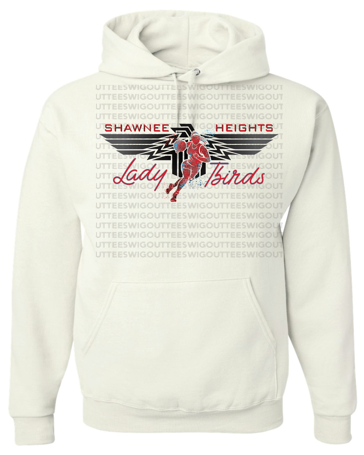 Lady Tbirds Basketball Jerzees Nublend Hooded Sweatshirt