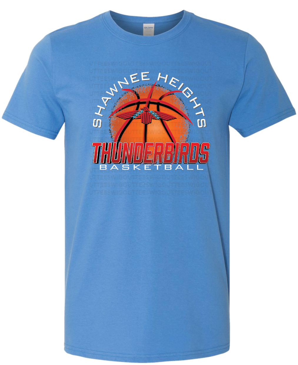 Thunderbirds Basketball Gildan Softstyle T-Shirt
