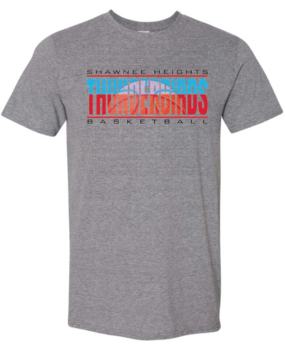 Shawnee Heights High School Basketball Gildan Softstyle T-Shirt