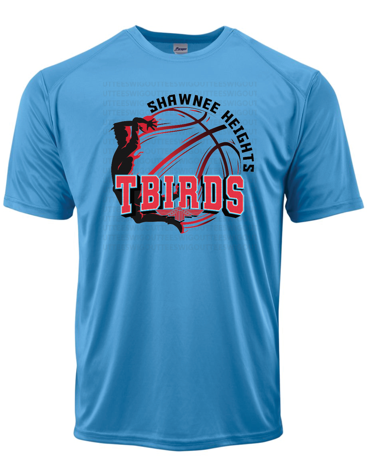 SHHS Tbirds Basketball Paragon Performance T-shirt