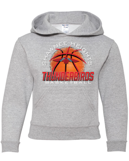Thunderbirds Basketball Jerzees Nublend Hooded Sweatshirt