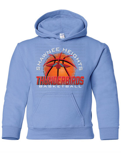 Thunderbirds Basketball Jerzees Nublend Hooded Sweatshirt