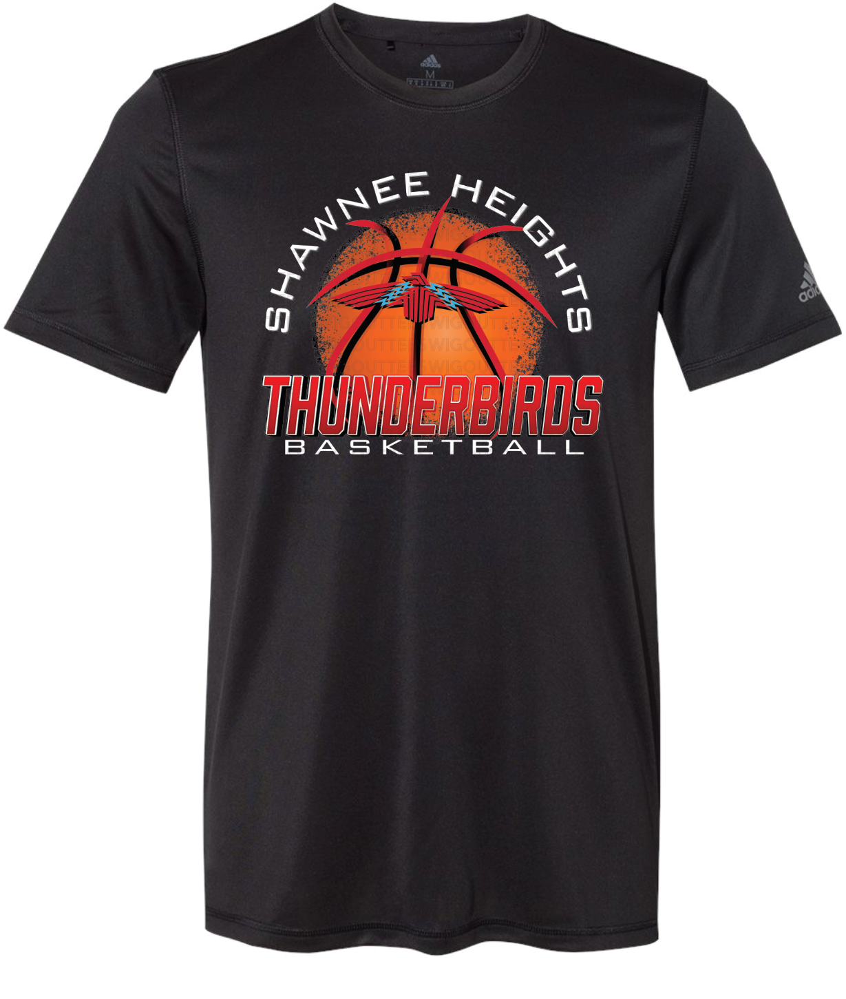 Thunderbirds Basketball Adidas Sports T-shirt