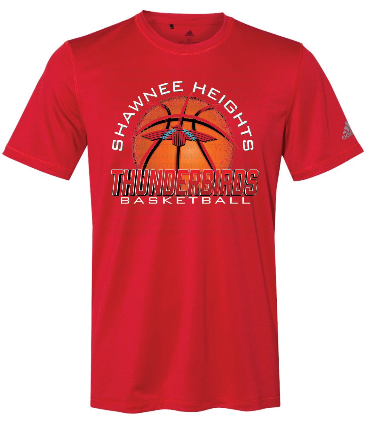 Thunderbirds Basketball Adidas Sports T-shirt