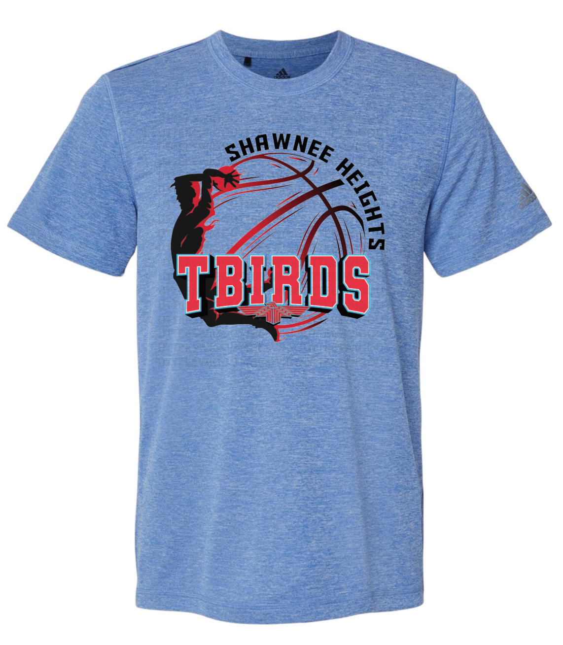 SHHS Tbirds Basketball Adidas Sports T-shirt