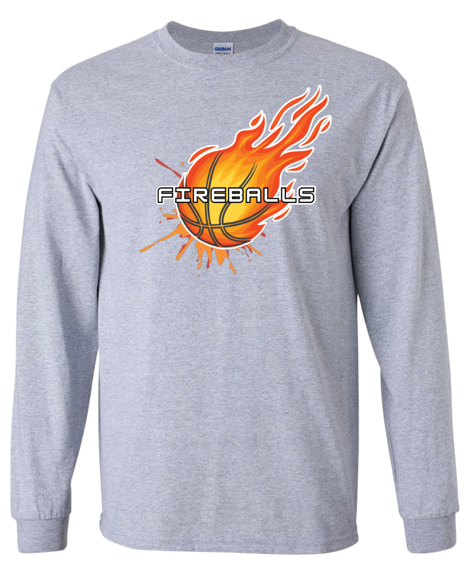 Fireballs Gildan Ultra Cotton Long Sleeve T-Shirt