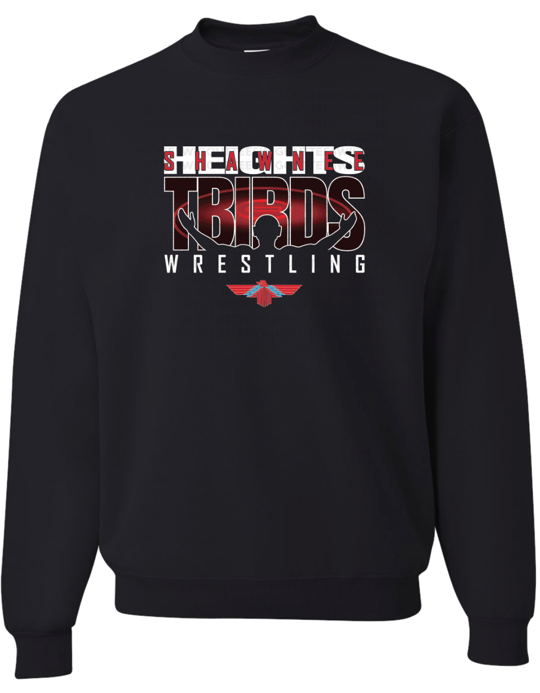 Heights Wrestling Jerzees Nublend Crew Sweatshirt