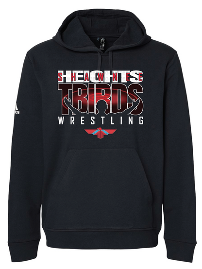 Heights Wrestling Adidas Fleece Hooded Sweatshirt