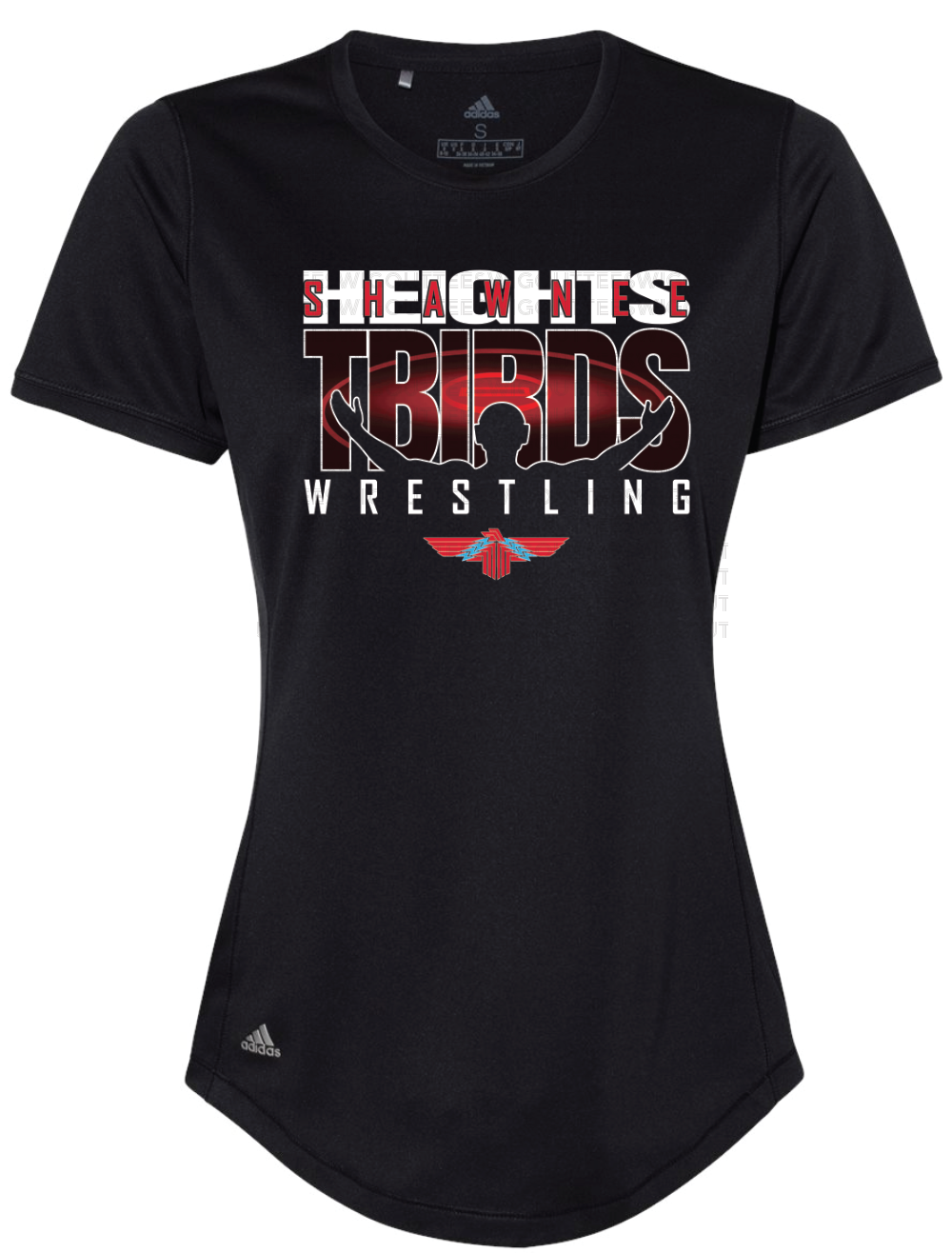 Heights Wrestling Adidas Womens Sports T-shirt