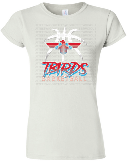 Tbirds Basketball Womens Gildan Softstyle T-Shirt