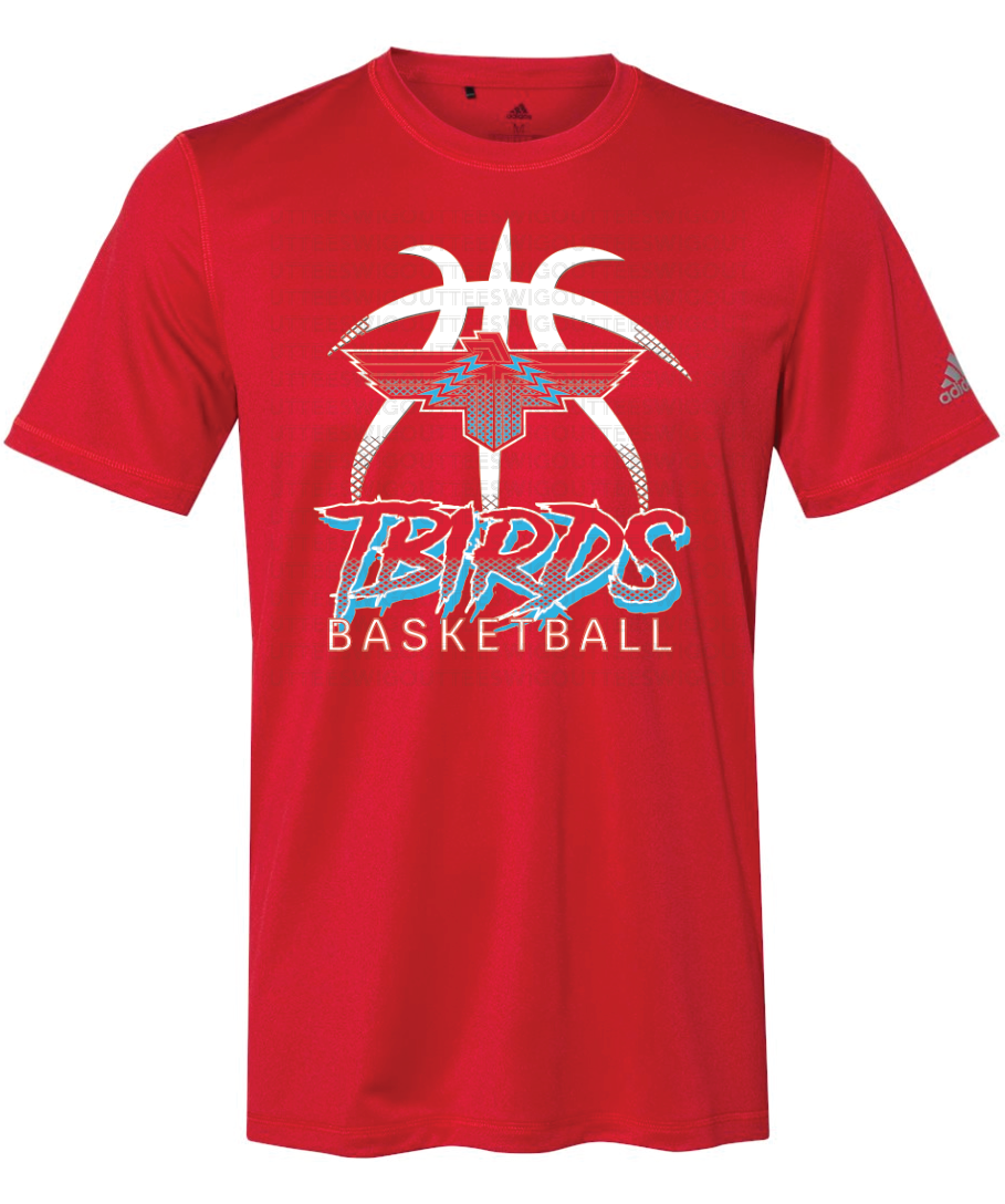 Tbirds Basketball Adidas Sports T-shirt