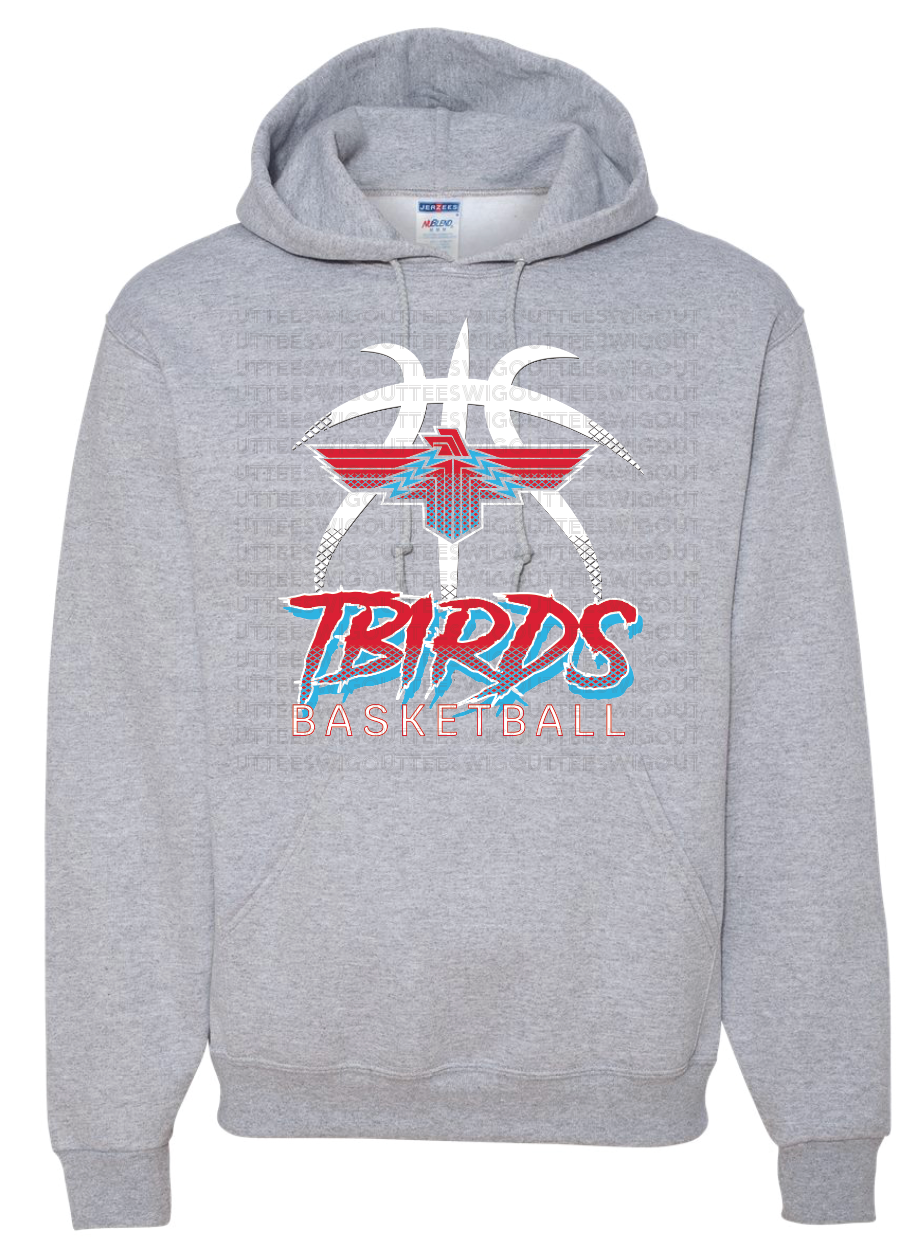 Tbirds Basketball Jerzees NuBlend® Hooded Sweatshirt