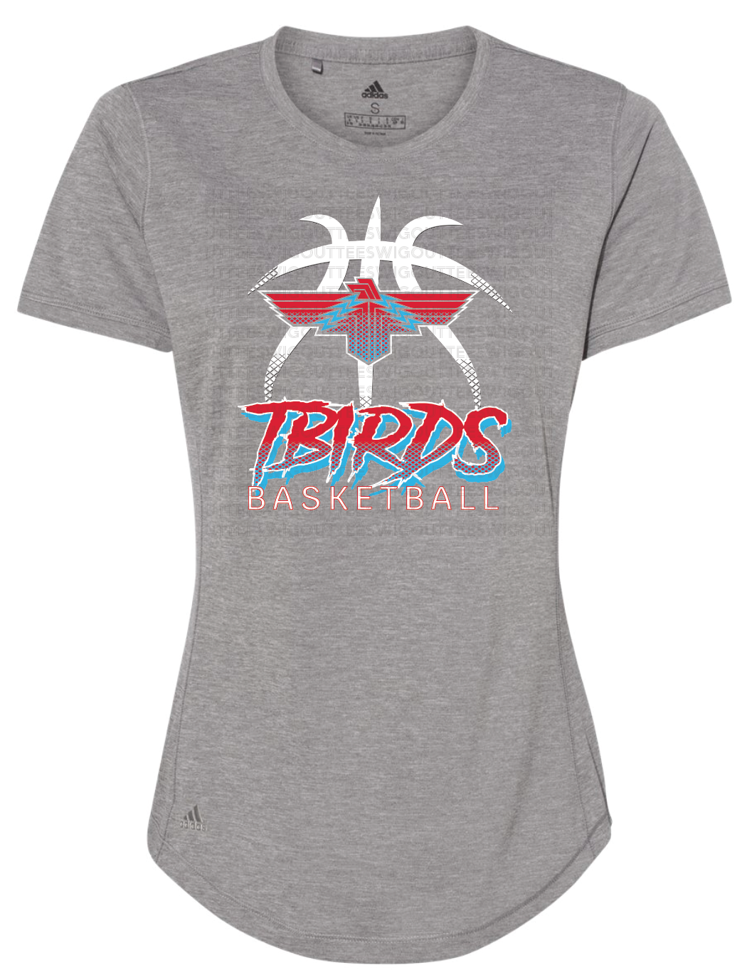 Tbirds Basketball Adidas Womens Sports T-shirt