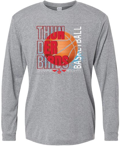 Thunderbirds Basketball Paragon Performance Long Sleeve T-shirt