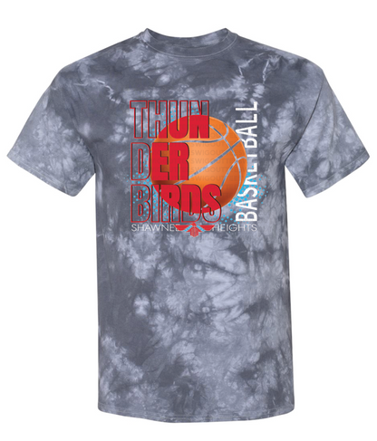 Thunderbirds Basketball Crystal Tie Dye T-shirt