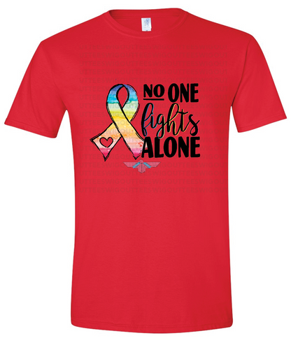 No One Fights Alone Gildan Softstyle T-Shirt