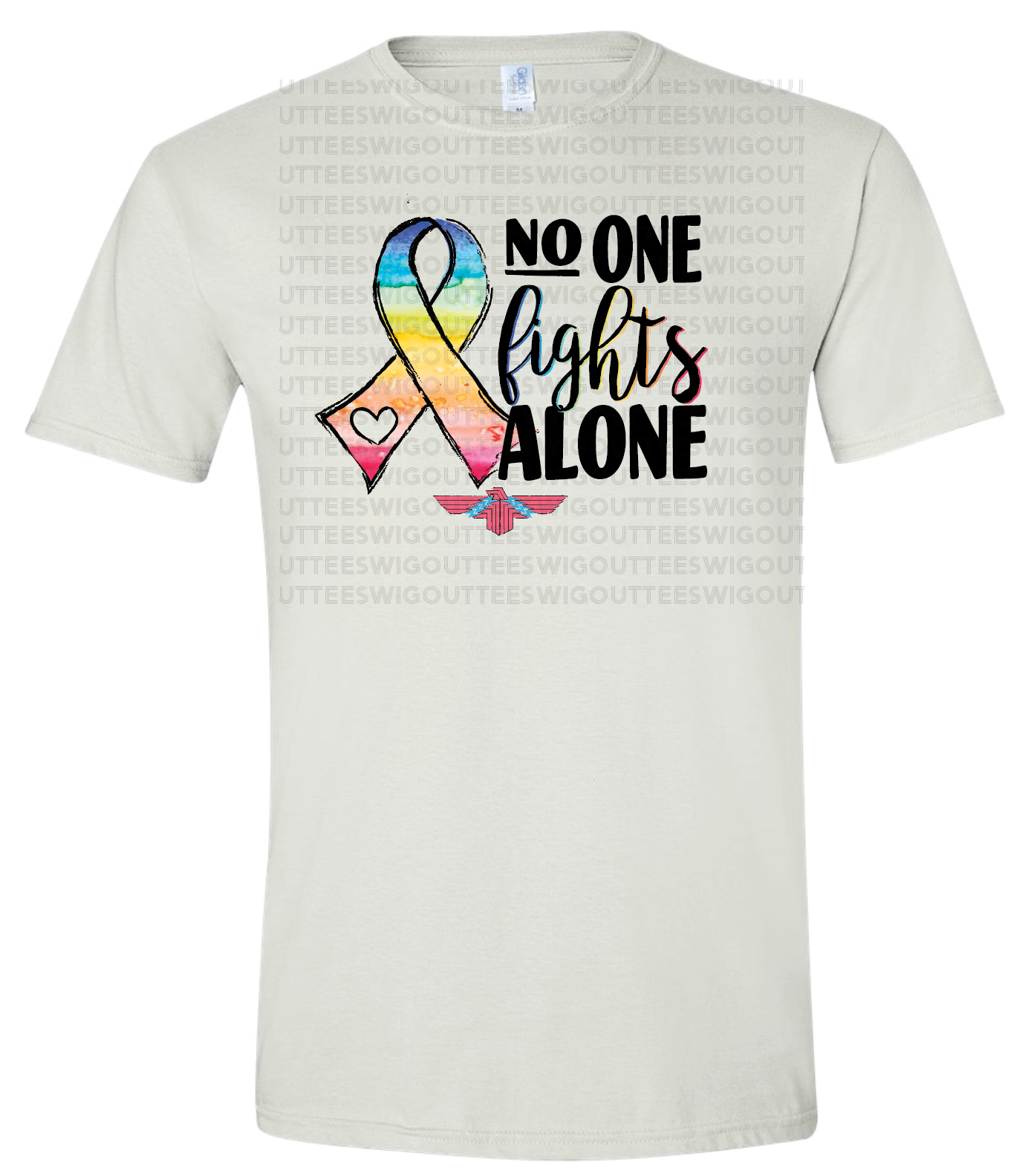 No One Fights Alone Gildan Softstyle T-Shirt