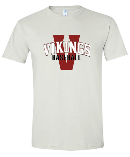 Vikings Baseball Gildan Softstyle T-Shirt
