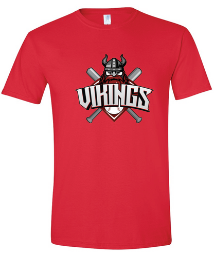 Vikings Logo Gildan Softstyle T-Shirt