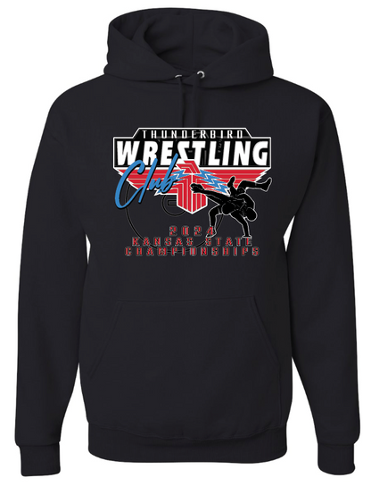 *PREORDER*(till 3/1/24) 2024 State Wrestling Championships Jerzees Hoodie