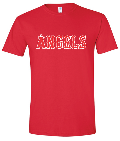 Angels Baseball Gildan Softstyle T-Shirt