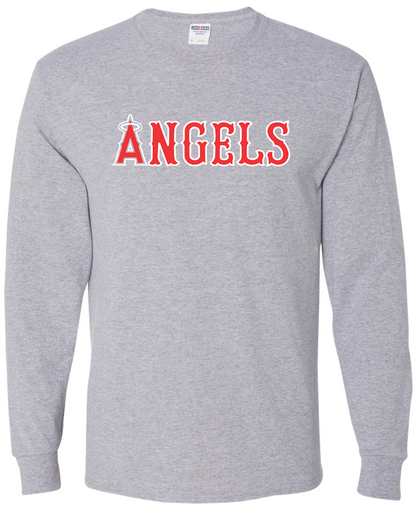 Angels Baseball Gildan Ultra Cotton® Long Sleeve T-Shirt