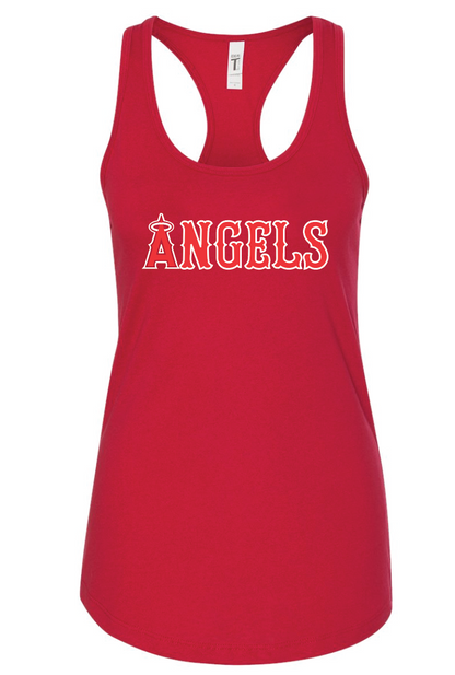 Angels Baseball Lightweight Racerback Tank