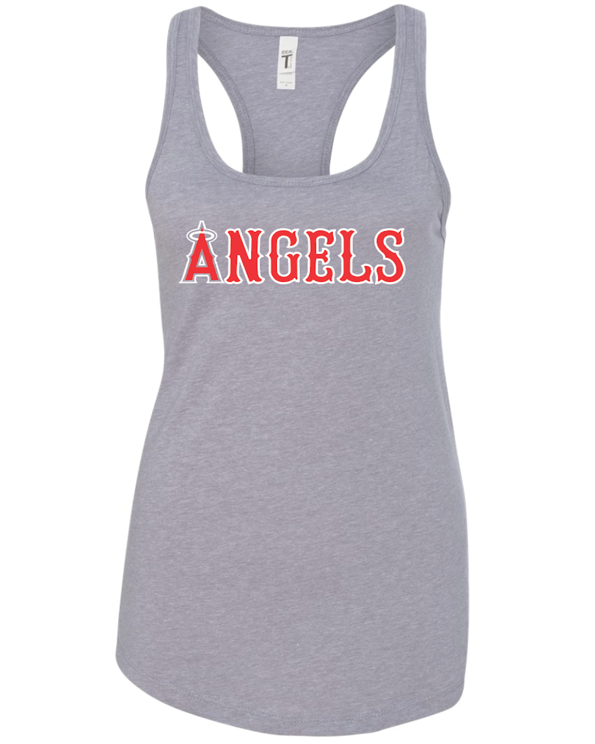 Angels Baseball Lightweight Racerback Tank