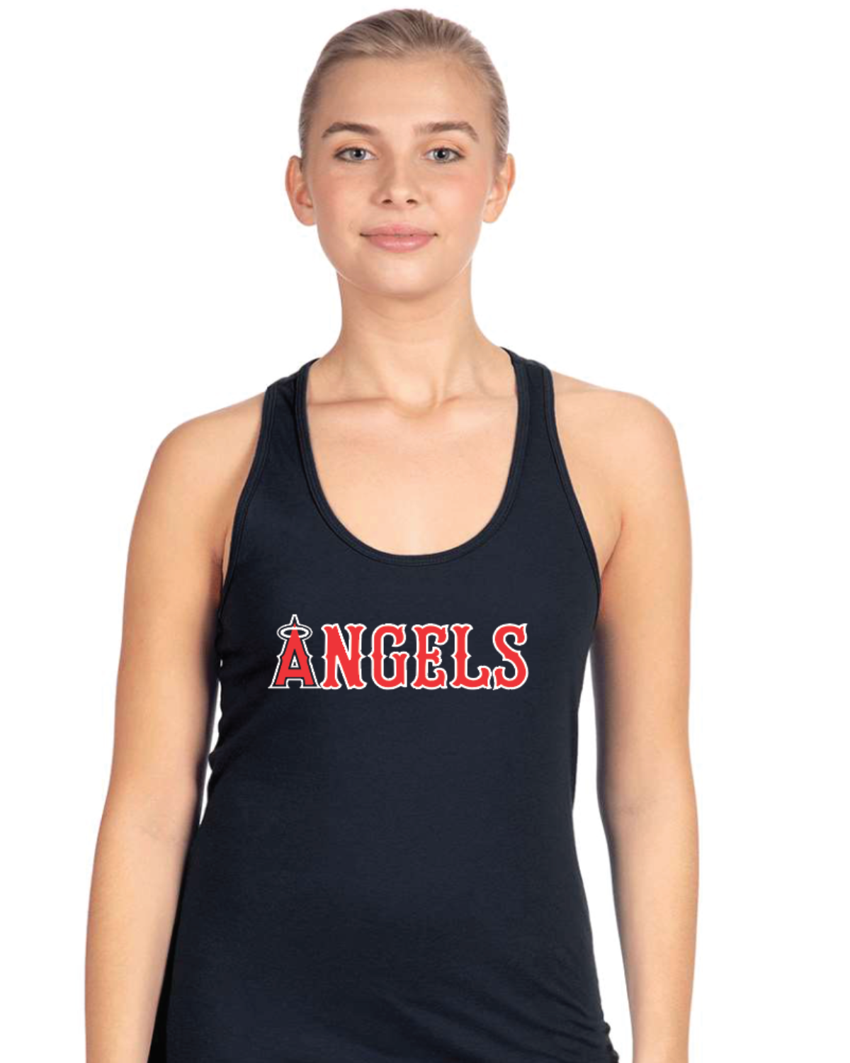 Angels Baseball Lightweight Racerback Tank