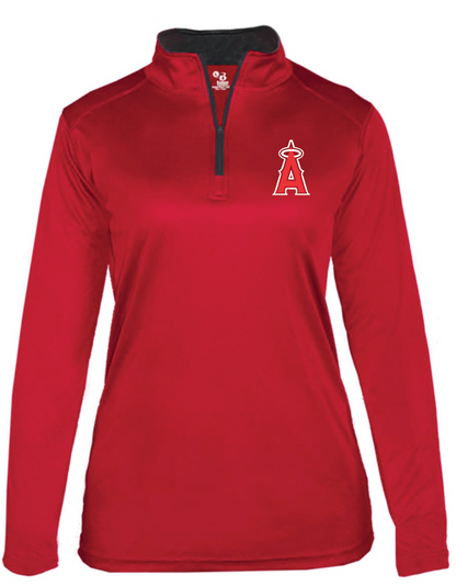 Angels Women’s Lightweight Quarter-Zip Pullover