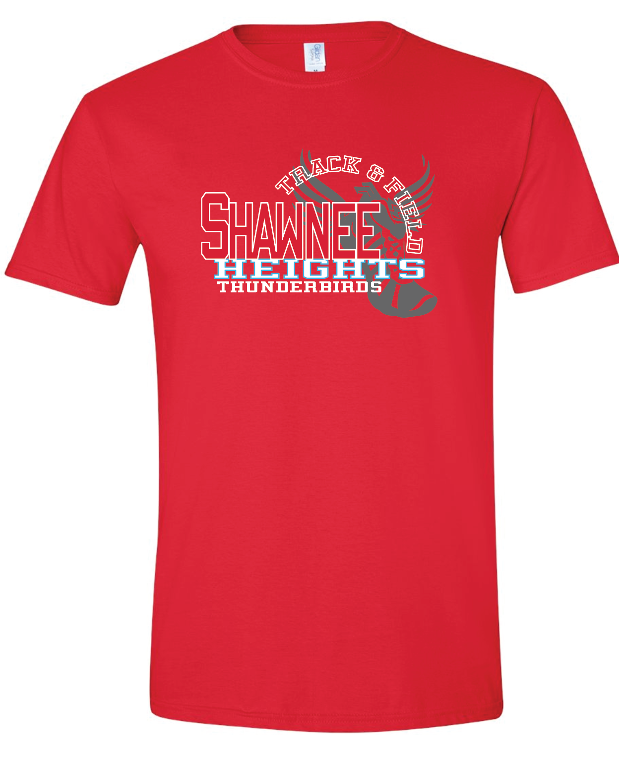 Shawnee Heights Track and Field Softstyle T-shirt