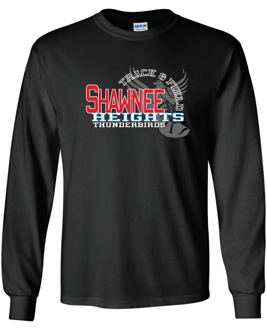 Shawnee Heights Track & Field Gildan Ultra Cotton Long Sleeve T-Shirt