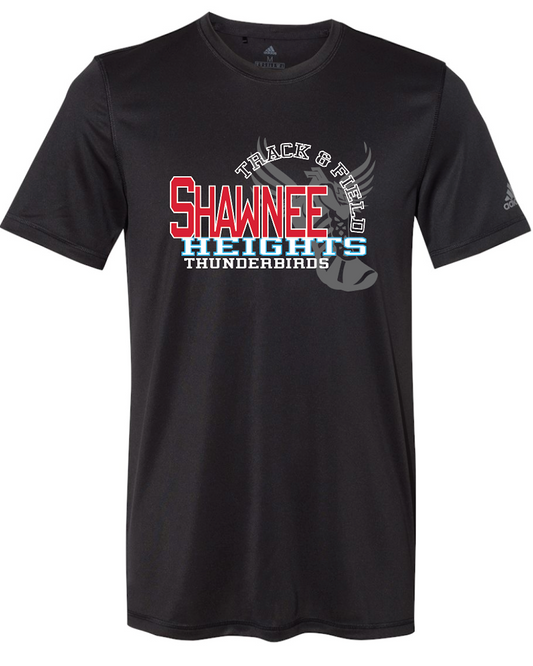 Shawnee Heights Track & Field Adidas Sports T-shirt