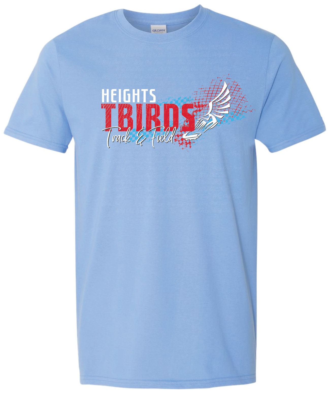 Tbirds Track and Field Softstyle T-shirt