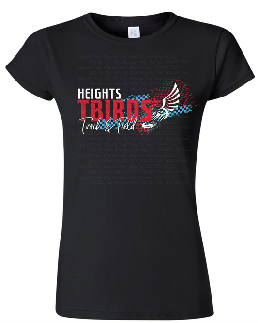 Tbirds Track & Field Women's Gildan Softstyle T-shirt