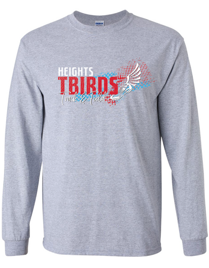 Tbirds Track & Field Gildan Ultra Cotton Long Sleeve T-Shirt