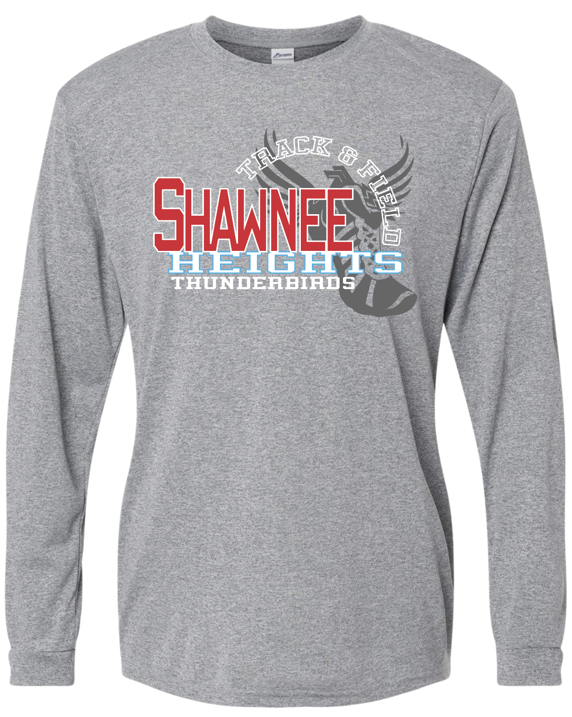 Shawnee Heights Track & Field Paragon Performance Long Sleeve T-shirt
