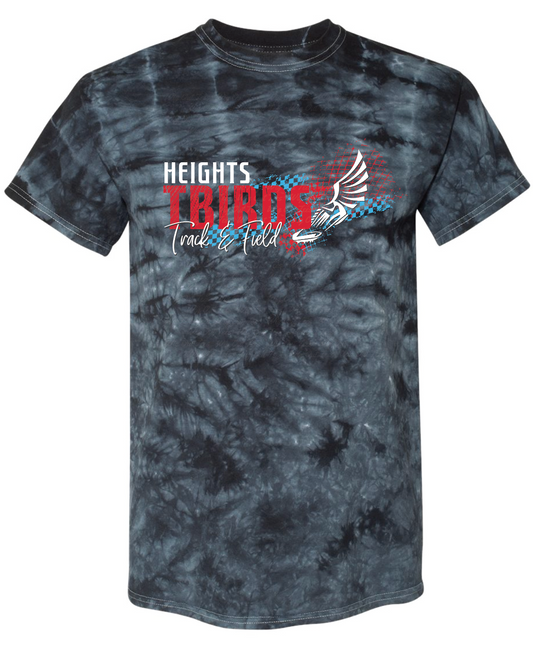 Tbirds Track & Field Crystal Tie Dye T-shirt