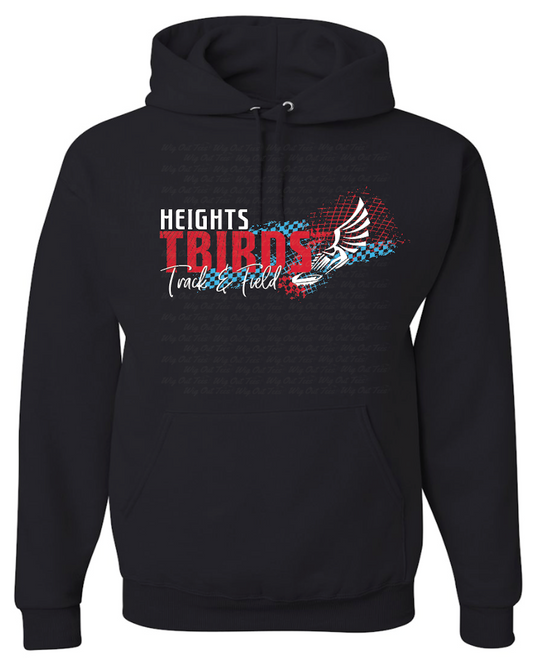 Tbirds Track & Field Jerzees NuBlend® Hooded Sweatshirt