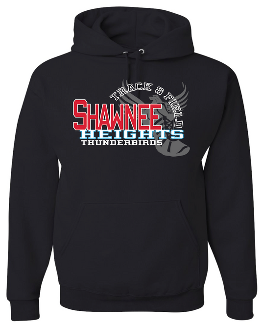 Shawnee Heights Track & Field Jerzees NuBlend® Hooded Sweatshirt