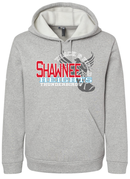 Shawnee Heights Track & Field Adidas Fleece Hooded Sweatshirt
