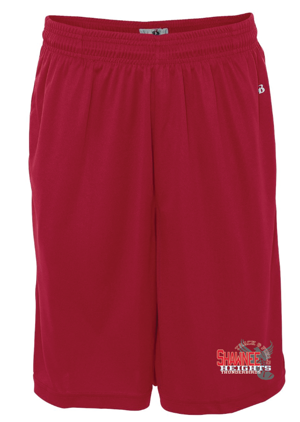 Shawnee Heights Track & Field Badger B-Core 7" Shorts with Pockets
