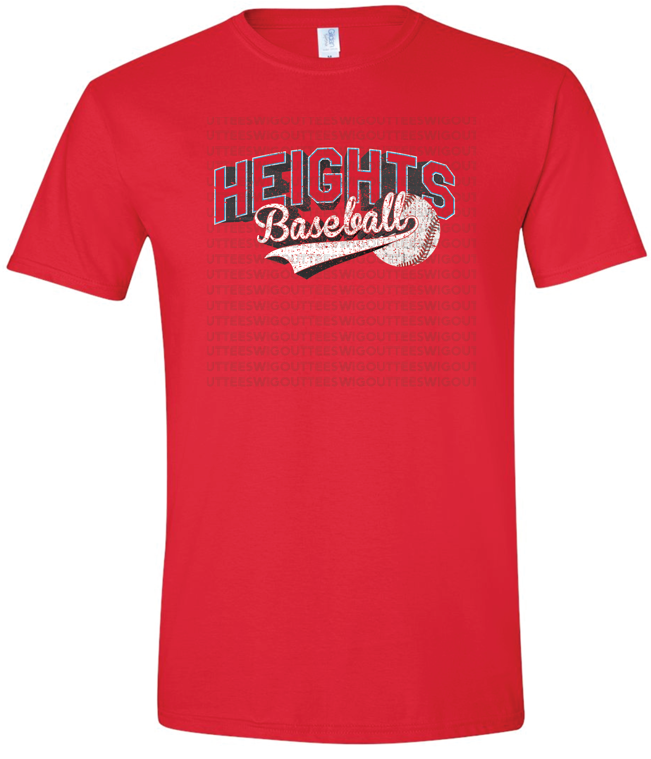 Heights Baseball Gildan Softstyle T-Shirt