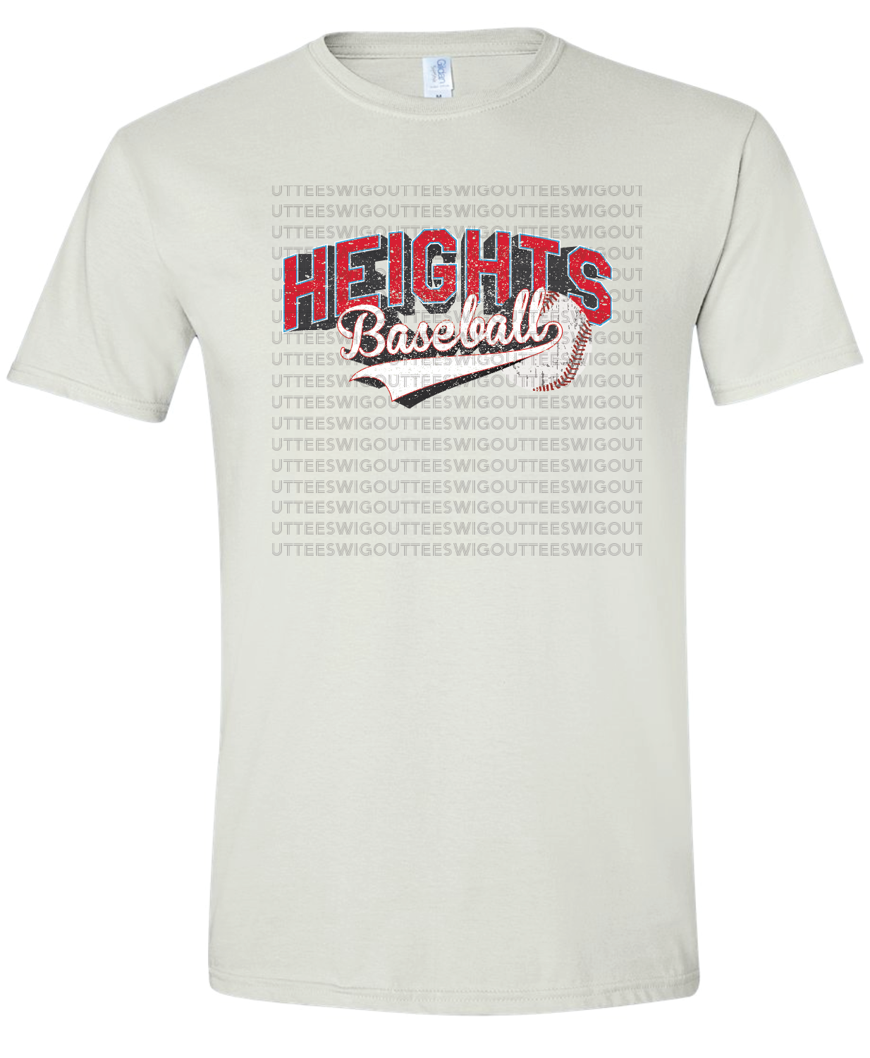 Heights Baseball Gildan Softstyle T-Shirt