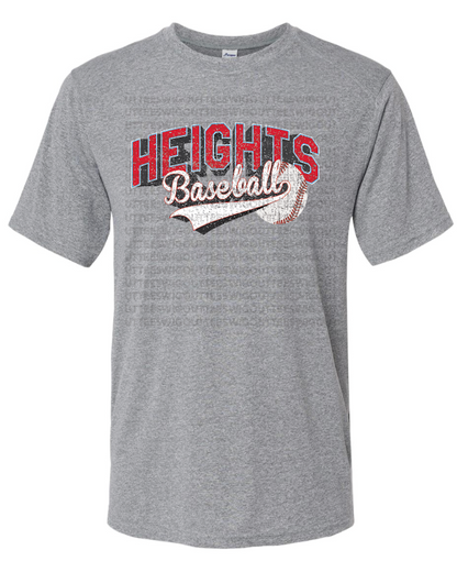 Heights Baseball Gildan Softstyle T-Shirt